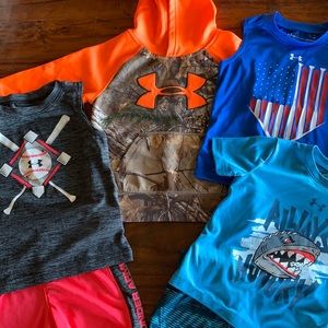 Under armour lot size 2t/3t